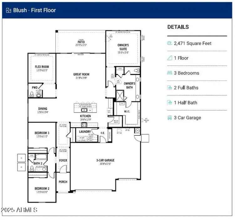 Buy Single Story Home in Desert Modern Style with Spacious Interiors