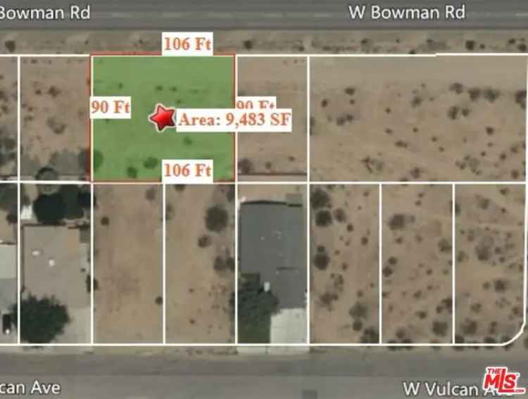 Land For Sale in Ridgecrest, California