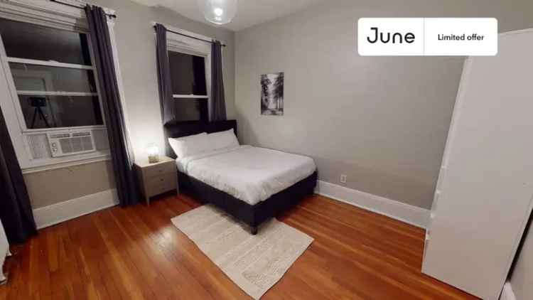 Room for Rent Queen Bedroom in Allston with Furnished Common Areas