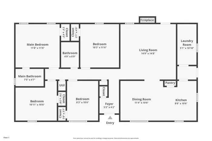 Rent Single Story Brick Ranch in Saddlebrook Subdivision