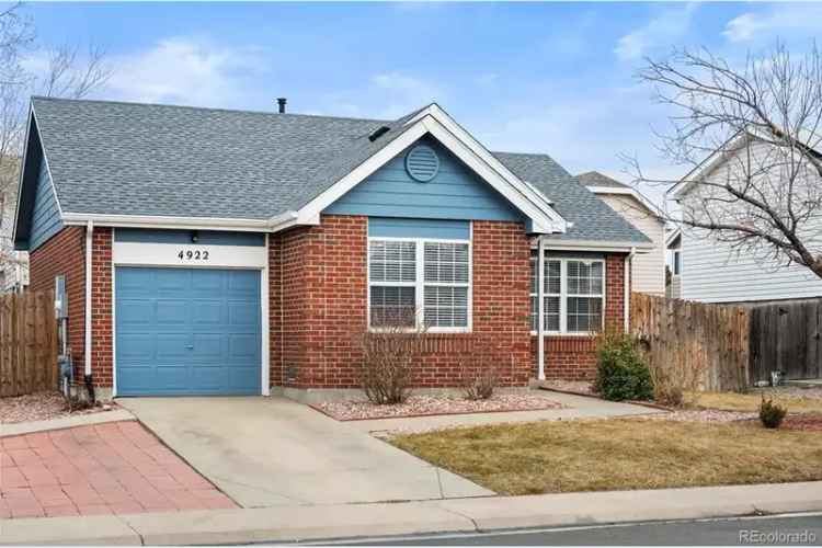 House For Sale in 4922, Altura Street, Denver, Colorado