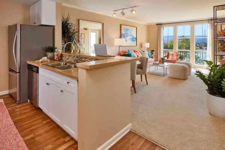 Rent Upscale Apartments with Bay View in Redwood City