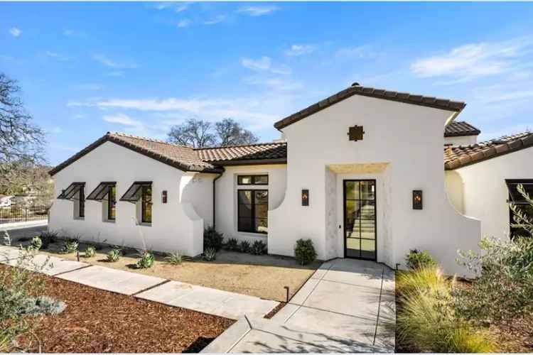 Buy Santa Barbara Custom Home in Serrano Golf Course with ADU and Courtyard