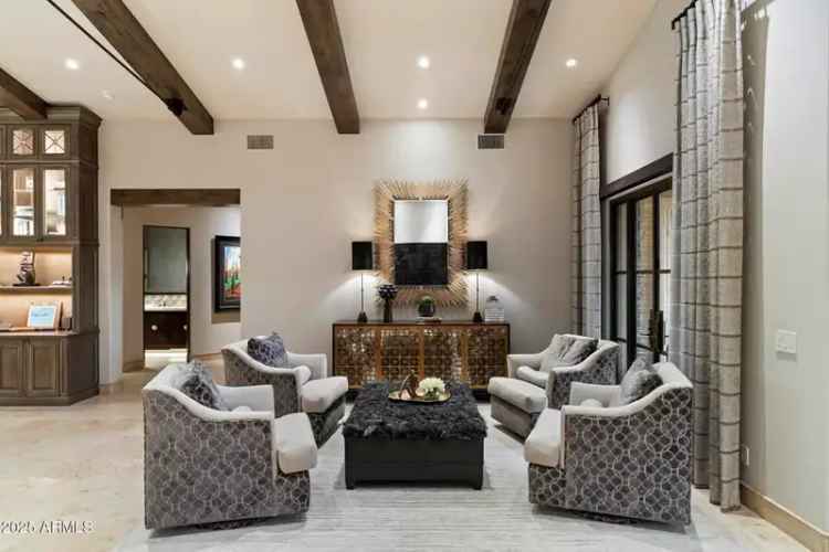 Buy Luxury Home in Scottsdale with Golf Course and Mountain Views