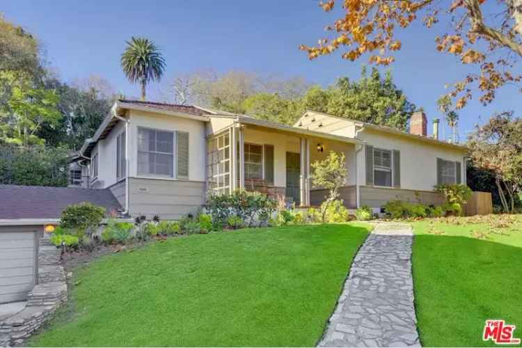 Buy Charming Ranch Style Home in Cheviot Hills with Expansive Lot