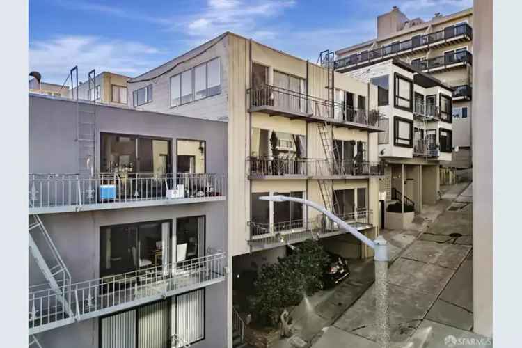 Buy Apartment Building in Twin Peaks with Penthouse and Downtown Views