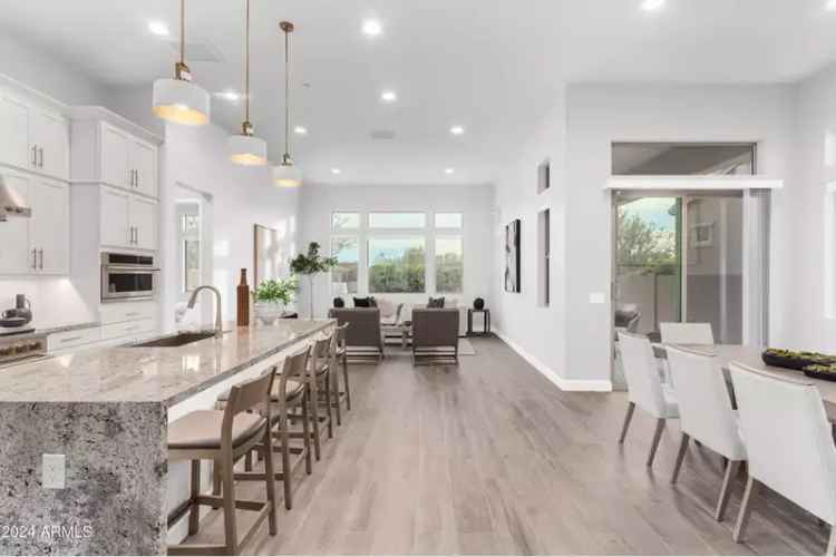 Buy Single Story Home in Paseo at Pinnacle Peak with Modern Upgrades