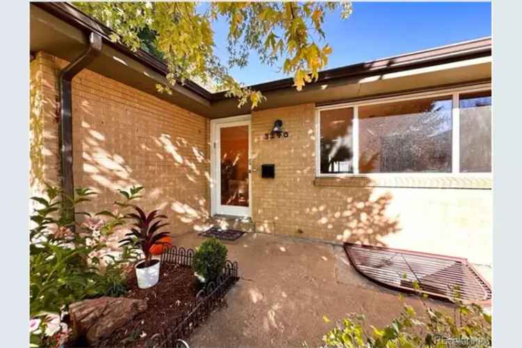 Buy Spacious Sunlit Ranch in Central Boulder with Remodeled Basement