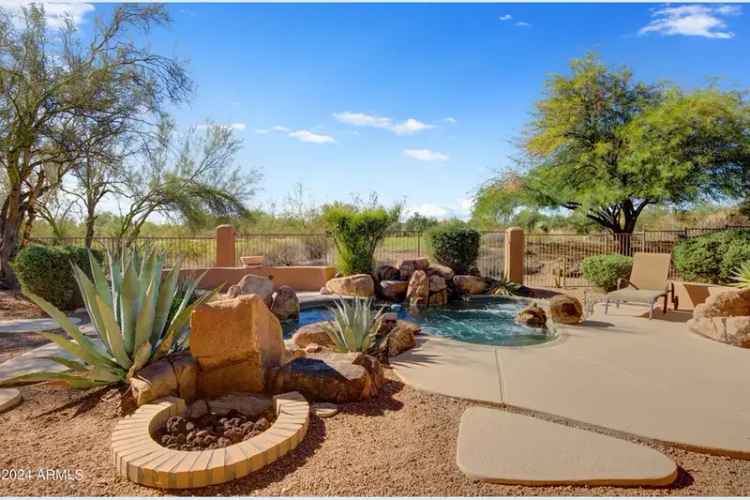 Rent Southwest Territorial home with golf course views in Tonto Verde