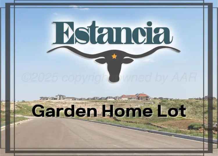 Buy Garden Home Lot in Estancia Amarillo with Scenic Views