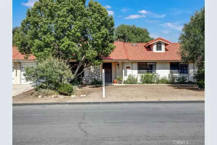 Buy Ranch-Style Home in Wildomar with Spacious Lot and Equestrian Potential