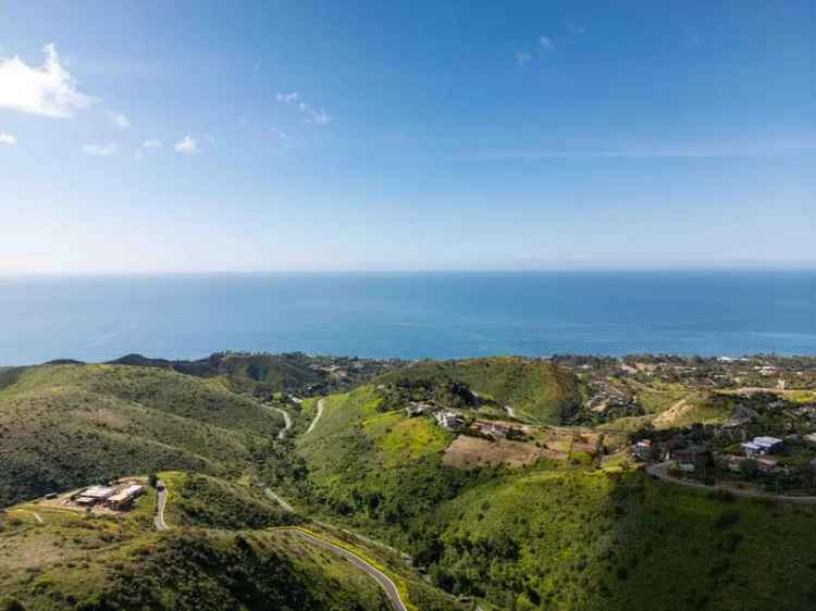 Land For Sale in 4201, Mar Vista Drive, Unincorporated Santa Monica Mountains, California