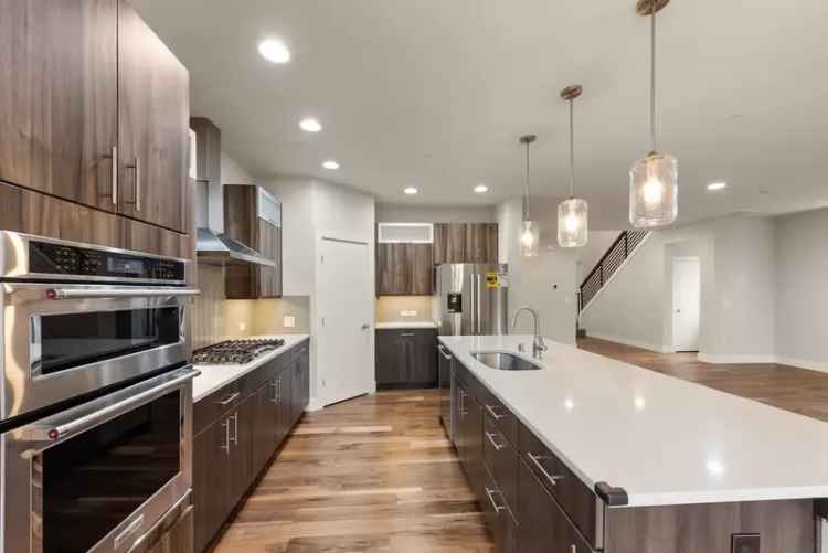 Rent Stunning Contemporary Home in Rose Hill with Gourmet Kitchen and Yard