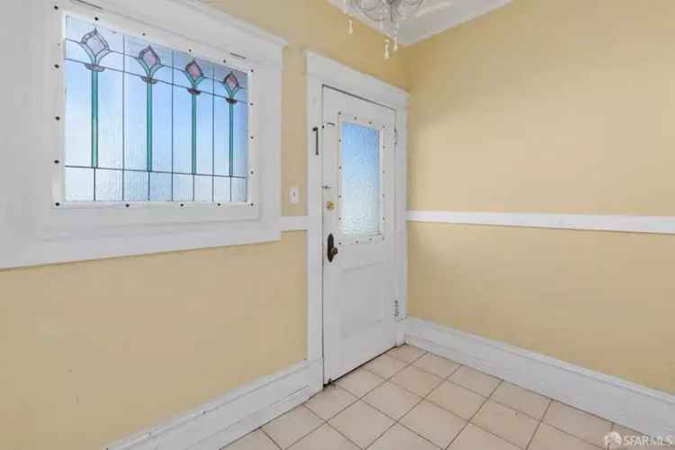 Buy Edwardian Fixer in Bernal Heights with 2 Units and Yard