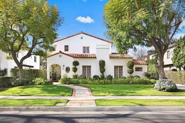 Buy House in San Marino with Classic Spanish Revival Features