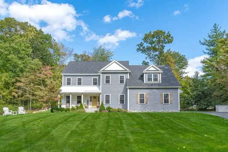 Buy Modern Farmhouse Colonial in West Acton with Chef's Kitchen and Yard