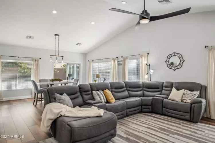 Buy Stunning Greenbriar Model Home in PebbleCreek with Owned Solar