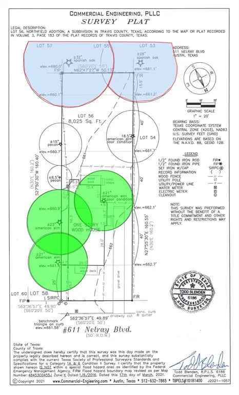 Rent prime MF-3 zoned land for residential development in Austin