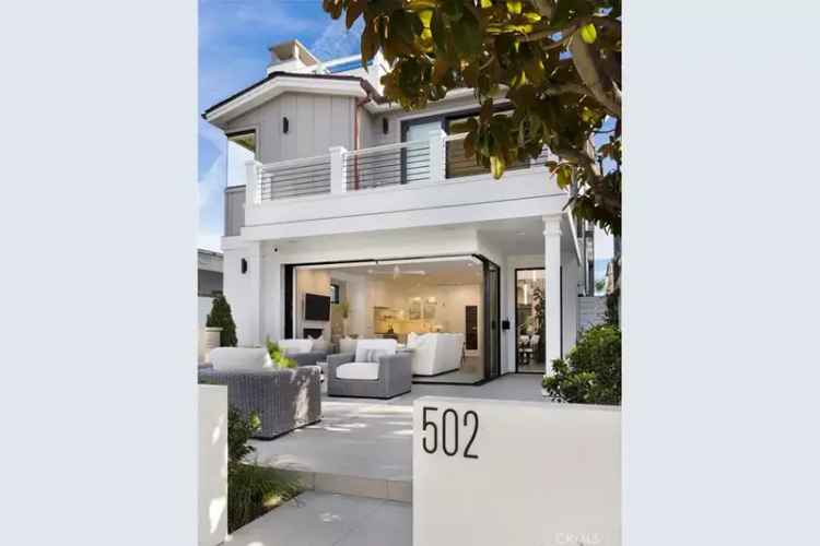 Buy custom home in Corona del Mar with modern coastal elegance