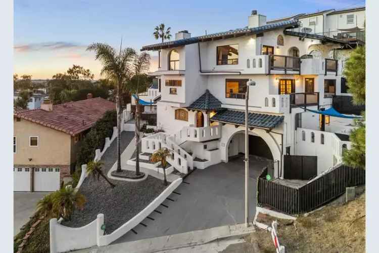 Rent Stunning Spanish Style Home with Bay Views in Bay Park