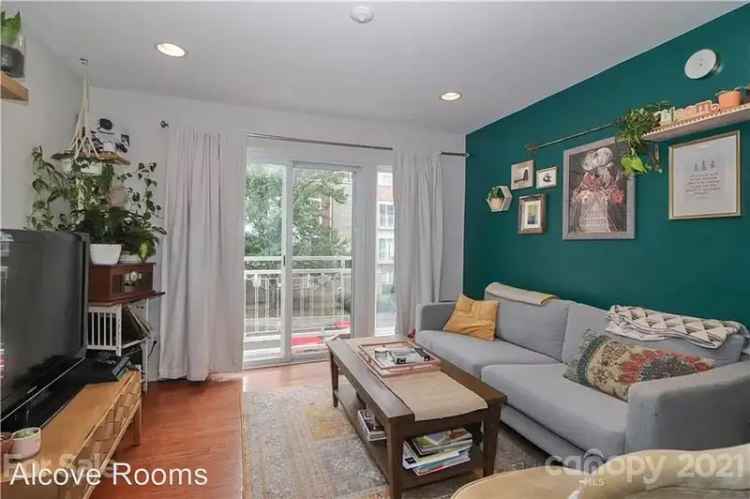 Buy NoDa Condo with Pool Near Light Rail - 2BR 2BA