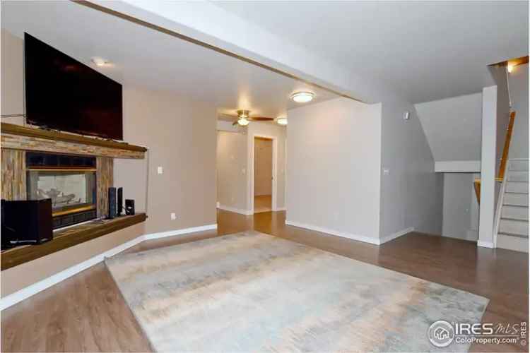 Buy Townhome in Berthoud with Upgraded Kitchen and Finished Basement