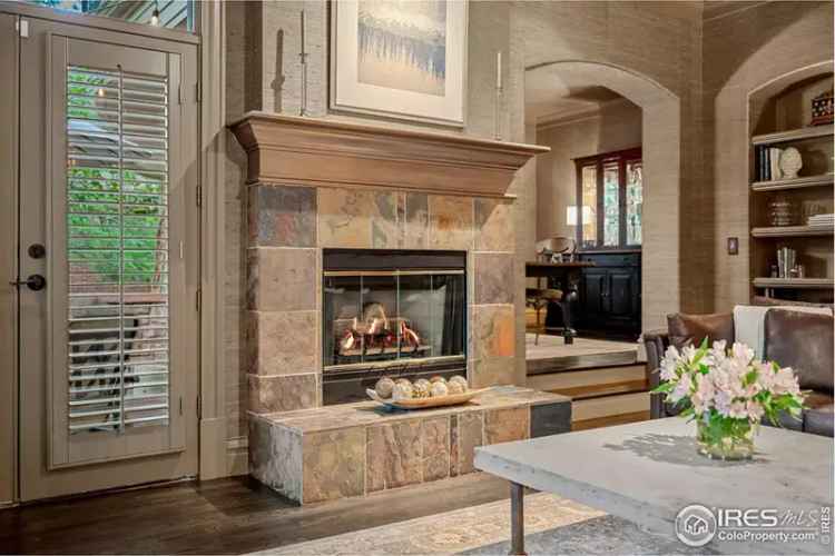 Buy Chautauqua Residence in Boulder with Mountain Views and Elegant Features