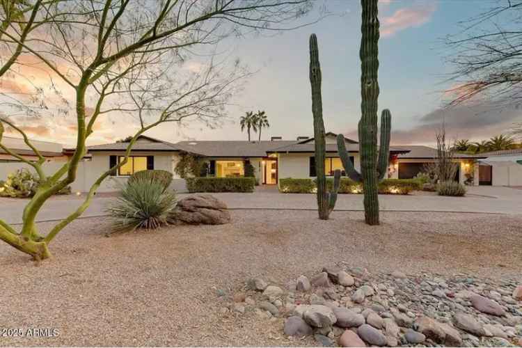 Buy Home in Paradise Valley with Mountain Views and Luxury Features