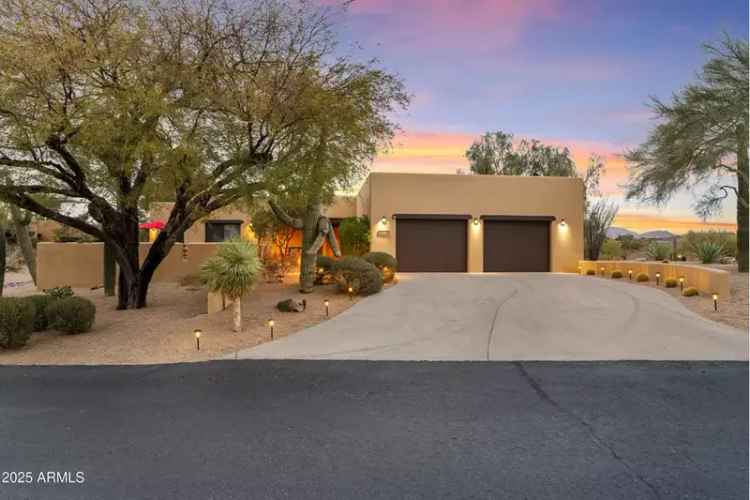 Buy House in Carefree Arizona with Gourmet Kitchen and Mountain Views