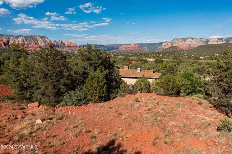 Buy Lot in Sedona with Red Rock Views and Beautiful Surroundings