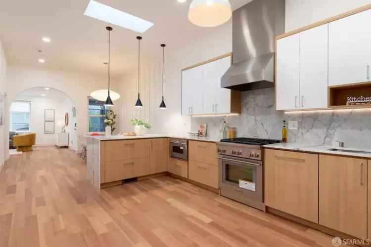 Buy Renovated 4 Bedroom House in Mission District with Charming Features