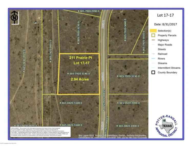 Buy Land for Development in a Restricted Community near Amarillo