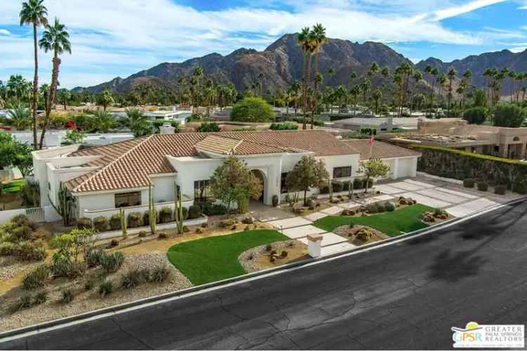 Buy House in Indian Wells with Pool, Solar System and Outdoor Oasis