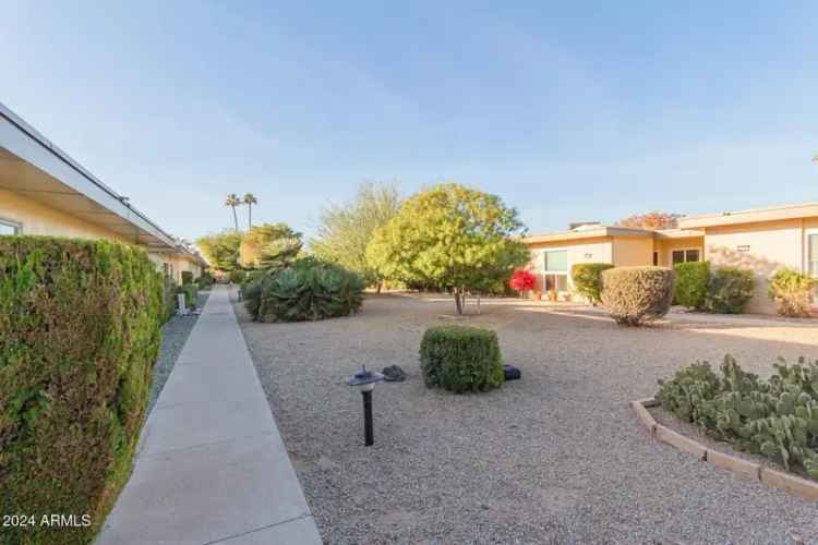 Buy House in Sun City with Charming One Bedroom and Private Patio