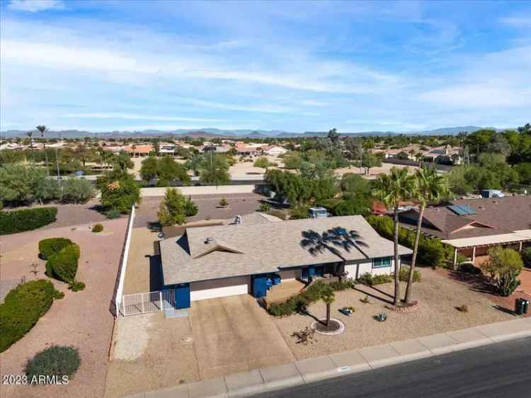 Buy House in Sun City West with Oversized Lot and New Features