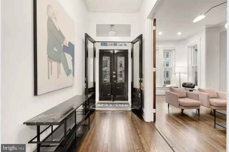 Rent luxurious Victorian row home with multiple units in Dupont Circle