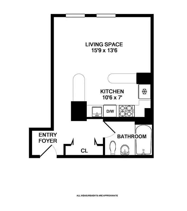 Rent Apartment Unit 28F with City Views and Great Amenities