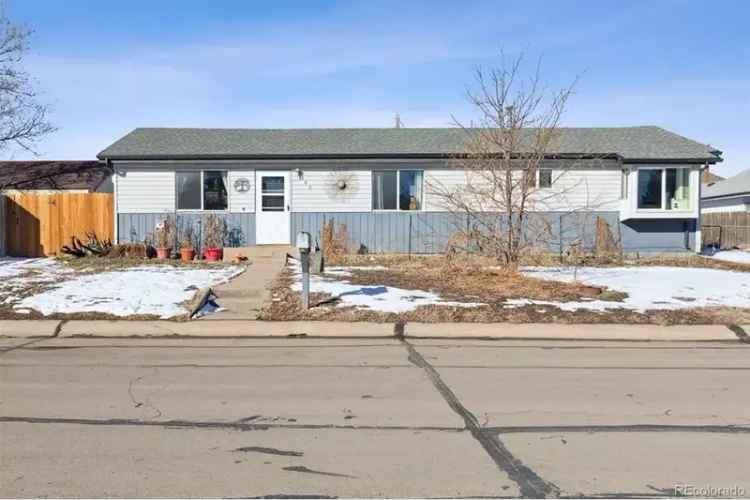 Buy 3 Bed 2 Bath Ranch in Bennett with Spacious Backyard and Workshop