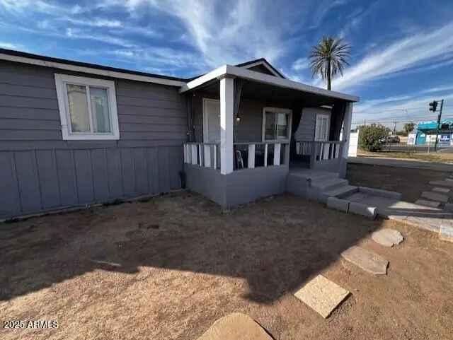 Buy Single Level Home in Downtown Phoenix with Backyard and No HOA