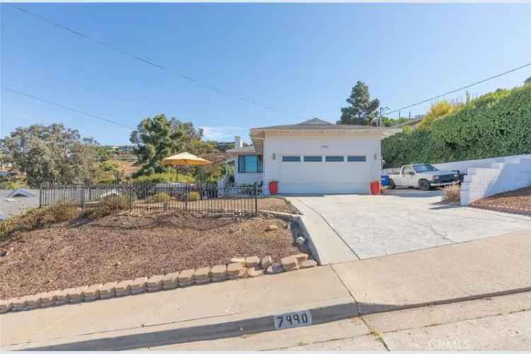 Buy Single Family Home in La Mesa with Beautiful Panoramic Views