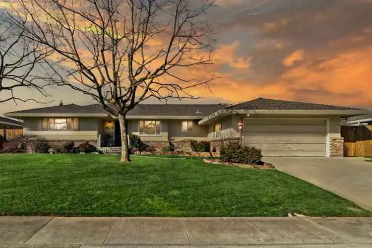 Buy Mid Century Home in South Land Park with Spacious Yard and Fireplaces