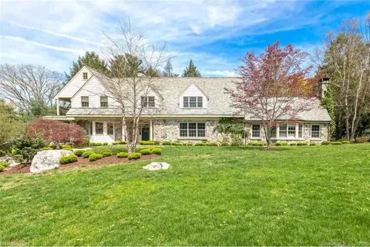 Buy Colonial Home with Pool and Tennis Court in Westport