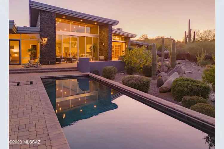 Buy Contemporary Estate in Stone Canyon with Stunning Mountain Views