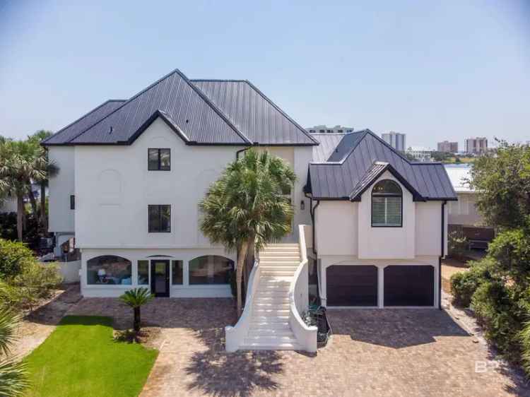 Buy Impressive Ono Island Home with Pool and Boat Slip in Orange Beach