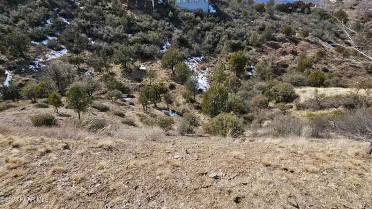 Land for Sale in Prescott with Views and Great Location