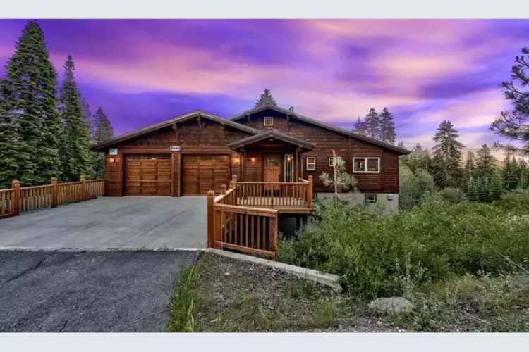 Buy Beautiful Turnkey Home in Tahoe Donner with Majestic Views