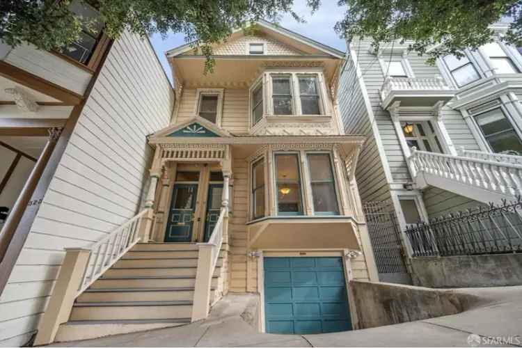 Buy Victorian Fixer in San Francisco with City Views and Garden