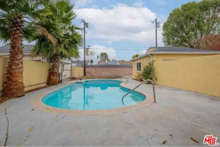 Pool home for sale in a pride of ownership neighborhood