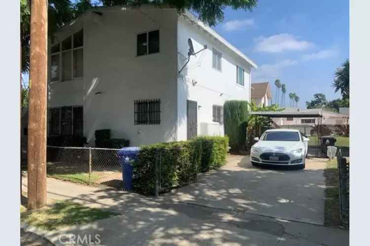 Buy Triplex Home in Los Angeles with Tenant Occupied Units