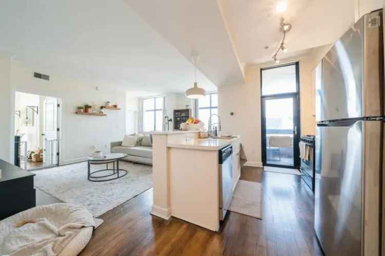 Apartment for Rent in Downtown Hoboken with Private Terrace and Amenities